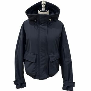 ZARA Cropped Water Repellent Hooded Coat